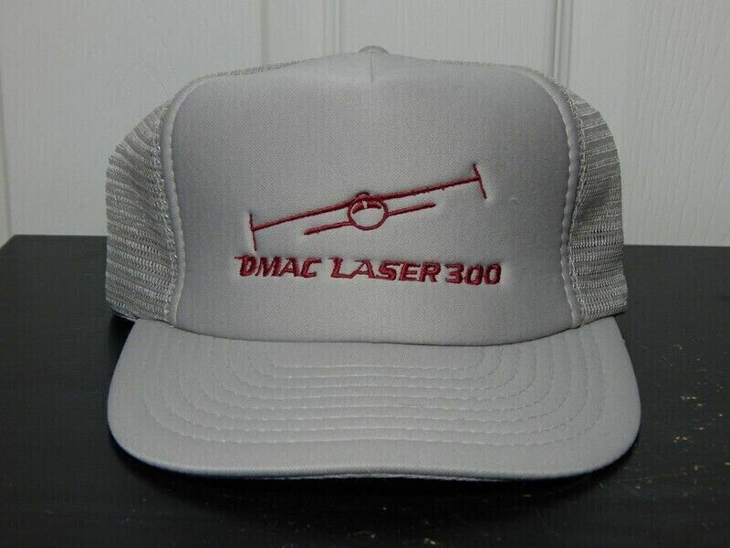 RAREST AVIATION/AIRCRAFT CAP YOU CAN FIND Vintage OMAC Ayers NASA LASER 300 hat