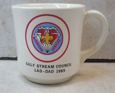 VTG BSA Diamond Jubilee Gulf Stream Council LAD - DAD 1985 Coffee Mug/Cup  picture