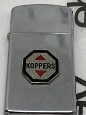 VTG 1965 Zippo Slim Lighter with KOPPERS Emblem picture
