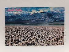 Vintage Postcard Devil's Gold Course Death Valley National Monument California picture