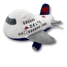 Delta Airlines Airplane Plush Toy 2018 Daron Sound Works HTF picture