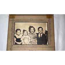 Vintage 1944 Family Portrait Photo  picture